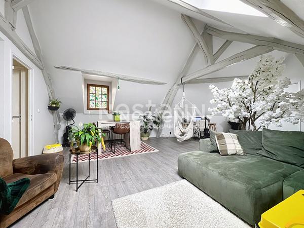 A vendre Centre ville de Dreux, très faibles charges, Appartement 3 pièces 56,4m2 carrez 83,52m2 au sol, proche gare et commerces 5 minutes , cave