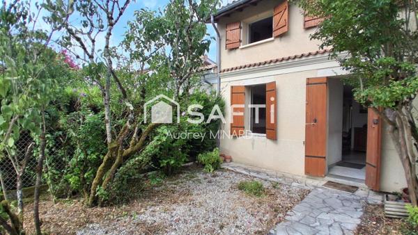 Maison au calme avec deux grandes chambres, jardin et garage
