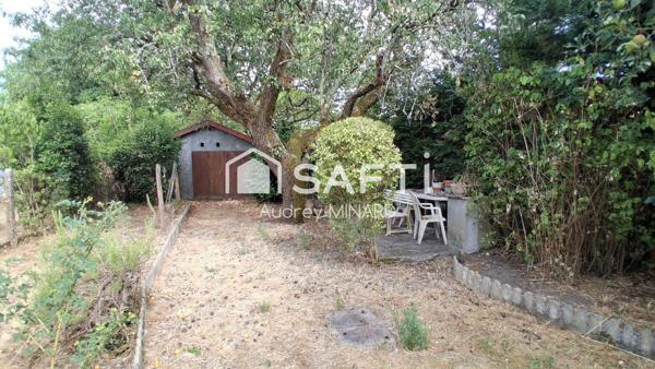 Maison au calme avec deux grandes chambres, jardin et garage