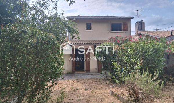 Maison au calme avec deux grandes chambres, jardin et garage