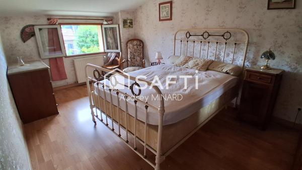 Maison au calme avec deux grandes chambres, jardin et garage