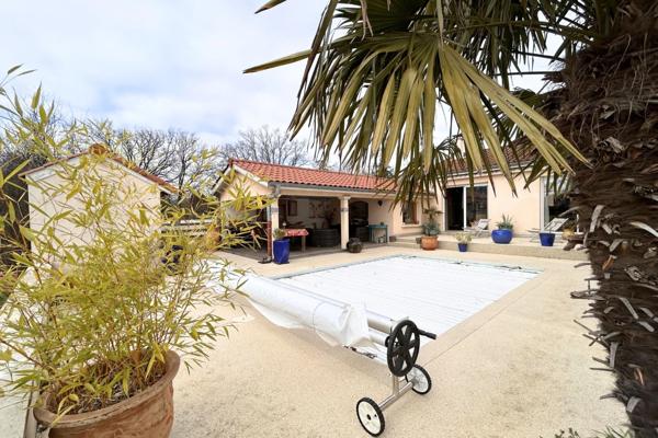 69290 GREZIEU LA VARENNE - Maison à vendre 5 pièces  - PLAIN PIED - PISCINE - GARGAE -CALME - SANS VIS A VIS