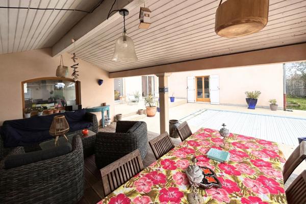 69290 GREZIEU LA VARENNE - Maison à vendre 5 pièces  - PLAIN PIED - PISCINE - GARGAE -CALME - SANS VIS A VIS