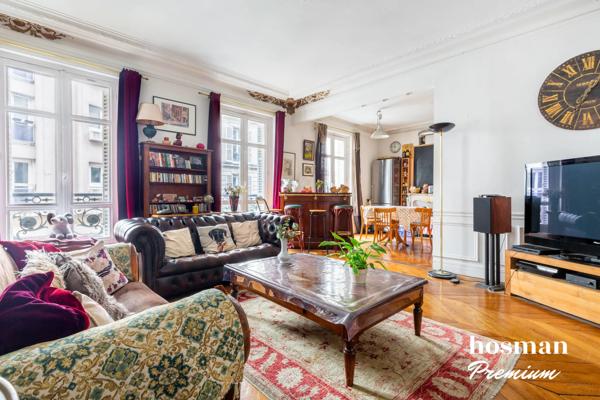 Bel appartement coup de cœur - 122 m² - Charme de l'ancien, très belle copropriété, 4 chambres - 75010 Paris