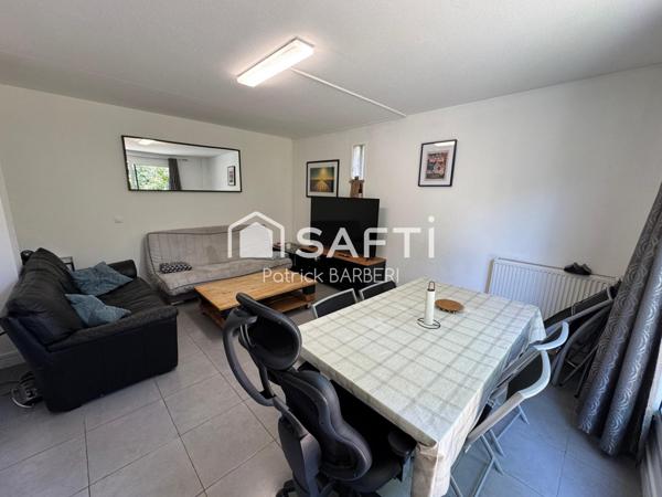 Grandes surfaces, jardin privatif et belle rentabilité à la clé