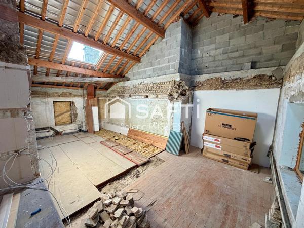 Maison avec fort potentiel
