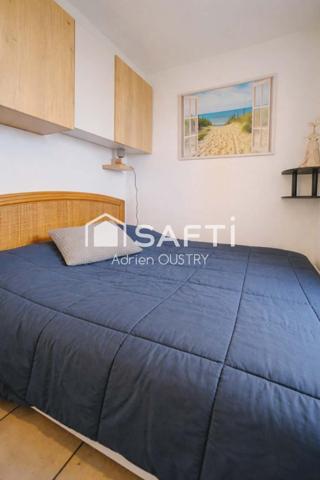 Appartement 26 m2 avec loggia et vue mer