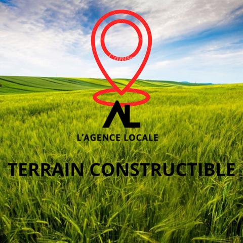 Terrain 420 m2 proche commerces - L'Agence Locale