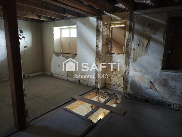 Bâtiment à rénover avec vue panoramique et 4 ares de terrain à Goldbach-Altenbach