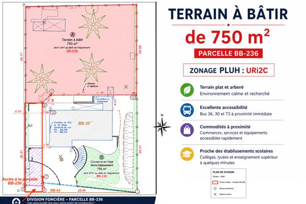 Terrain
        
        - 750 m² Exclusivité 275 000 € *