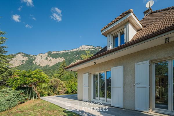 Maison avec vue sur le massif de Belledonne