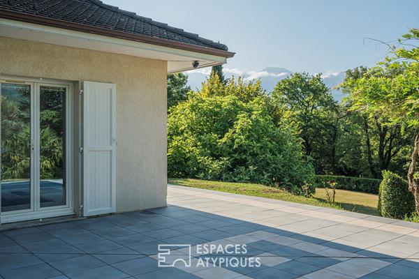 Maison avec vue sur le massif de Belledonne