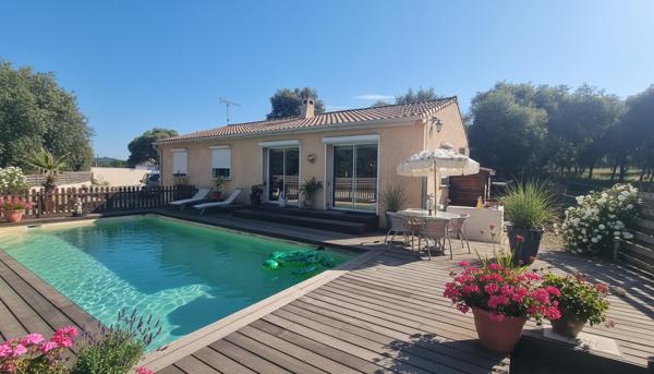 Agréable Villa Quissac 4 pièces 108 m2 avec piscine