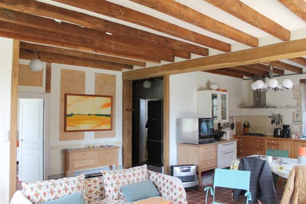 VENDU - Saint Jeanvrin - Ferme avec grande grange sur un terrain de 4025 m2 avec vue dégagée. Saint-Jeanvrin (18370)