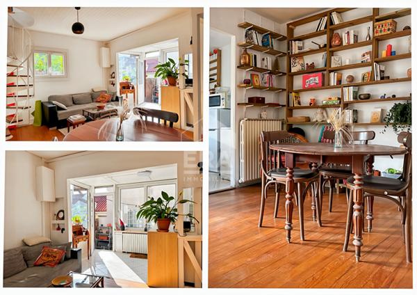 Maison Montreuil 3 pièce(s) 55.03 m2 avec cour et terrasse