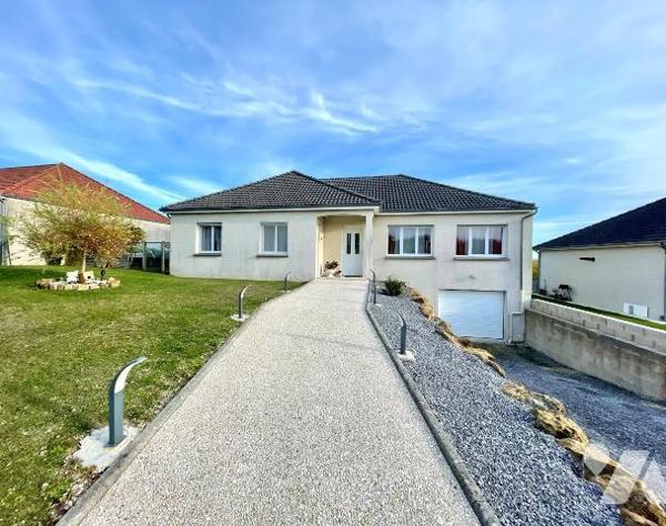 MAISON DE PLAIN-PIED AVEC SOUS-SOL COMPLET
A VENDRE A RETHEL, AXE REIMS/CHARLEVILLE-MEZIERES, ...