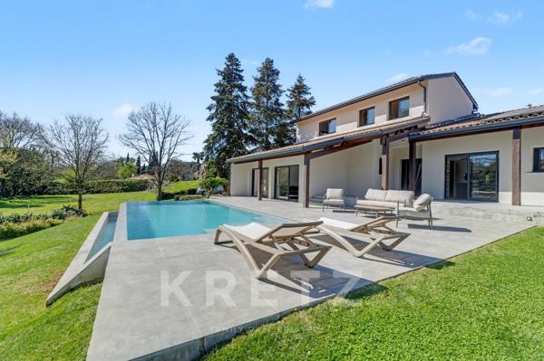 Villa dans un havre de paix avec piscine et parc, aux portes de Toulouse