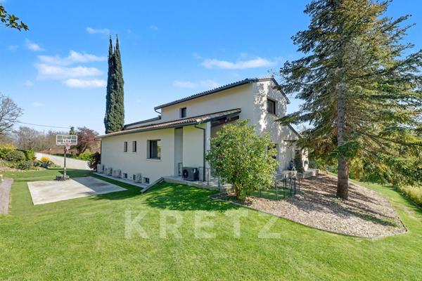Villa dans un havre de paix avec piscine et parc, aux portes de Toulouse