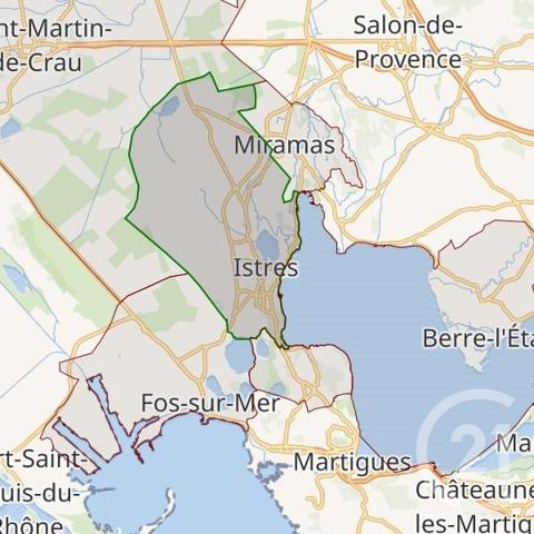 Terrain à vendre  1000 m2 ISTRES - 13