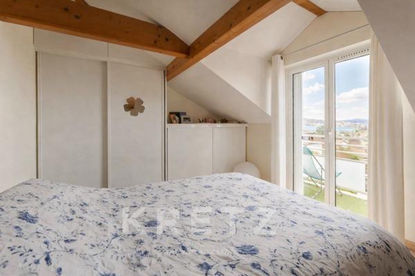 Annecy-le-Vieux – Quartier du Petit Port - Maison vue Lac