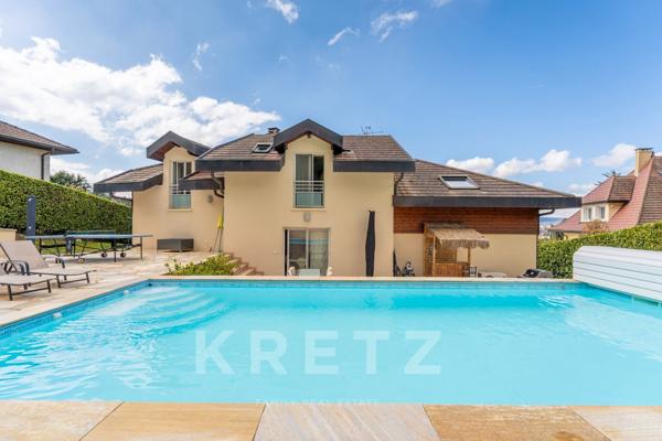 Annecy-le-Vieux – Quartier du Petit Port - Maison vue Lac