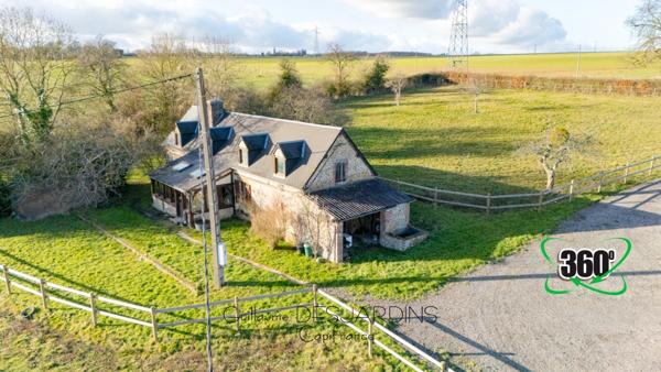 Maison à vendre sur 2ha proche de L'AIGLE (61)