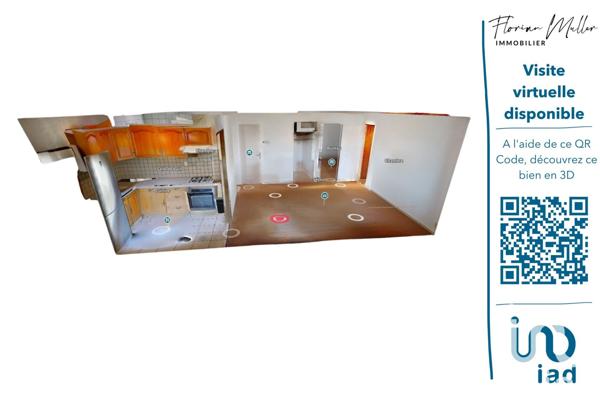 Maison à vendre 4 pièces 64 m² Exincourt