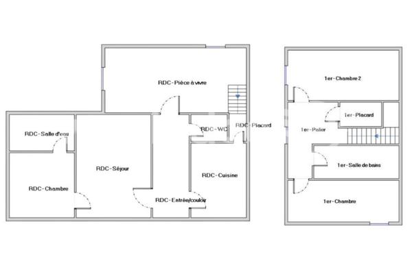 Maison à vendre 5 pièces de 133 m² à Mornac