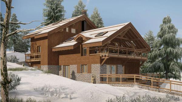 Chalet de luxe neuf 6 pièces de 280m² sur un terrain de 774m²