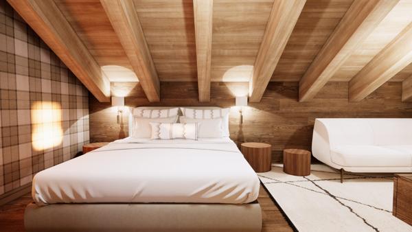 Chalet de luxe neuf 6 pièces de 280m² sur un terrain de 774m²