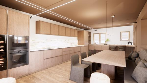 Chalet de luxe neuf 6 pièces de 280m² sur un terrain de 774m²