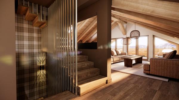 Chalet de luxe neuf 6 pièces de 280m² sur un terrain de 774m²