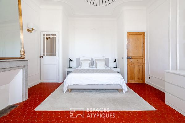 Maison de maitre rénové avec piscine