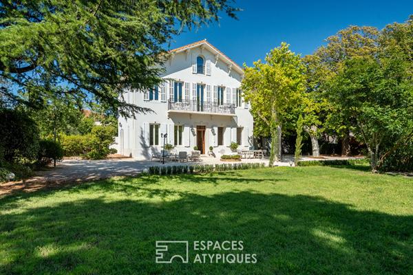 Maison de maitre rénové avec piscine