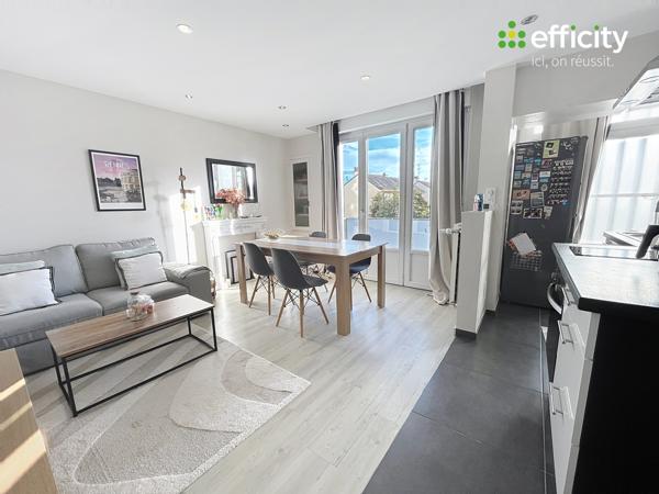 Appartement 2 pièces - 42 m² Exclusivité efficity