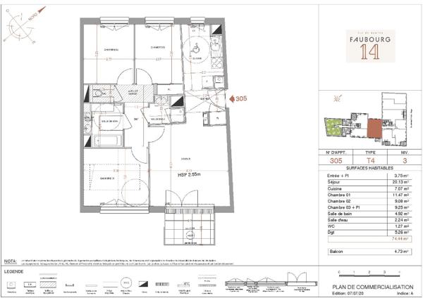 SAINT HERBLAIN - COTE CHEZINE - T2 - A103