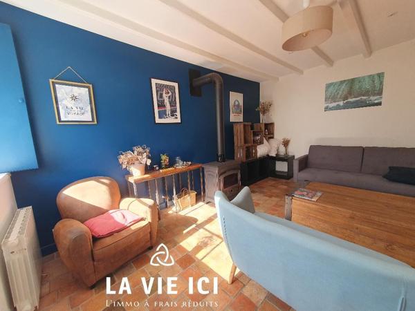 Maison de village rénovée avec charme à Plouharnel