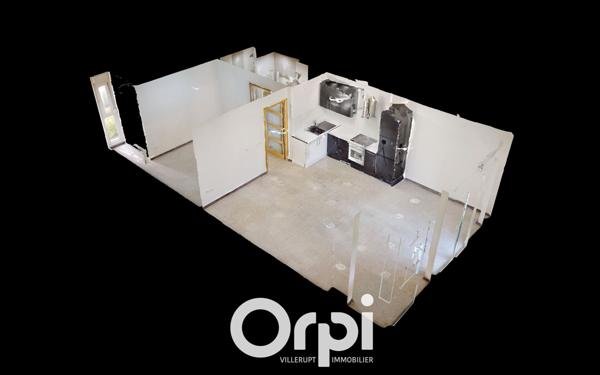 Appartement à vendre    2 pièces • 45 m2 Mont-Saint-Martin