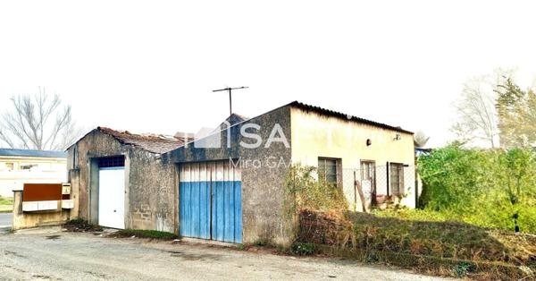 Dépendance de 75m2 avec 80m2 de jardin à rénover