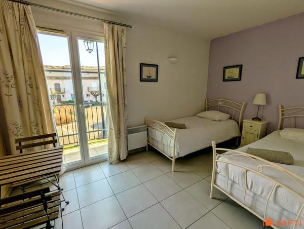 Marina triplex avec amarrage privé, terrasse et solarium