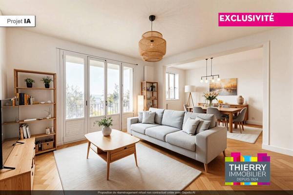 Appartement 3 pièces - 44300 Nantes -  Rond-Point de Paris - Blanche de Castille