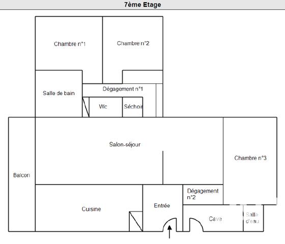 Appartement à vendre 4 pièces 102 m² Cholet