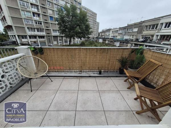 Appartement à louer 2 pièces 32.55m² Boulogne-sur-Mer (62200)