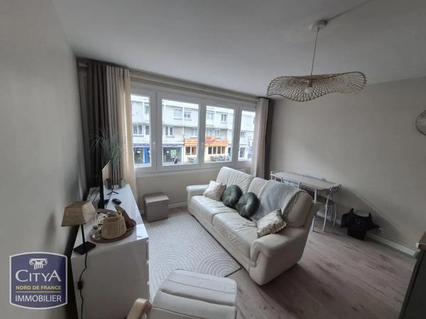 Appartement à louer 2 pièces 32.55m² Boulogne-sur-Mer (62200)