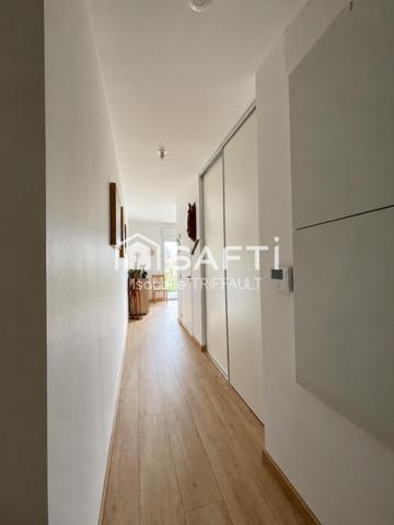 CAUDAN – APPARTEMENT T2 RÉCENT AVEC JARDIN PRIVATIF