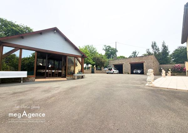Maison à SAINT-GERMAIN-DE-TALLEVENDE-LA-LANDE-VAUMONT, 14500 - 5 pièces 139m²