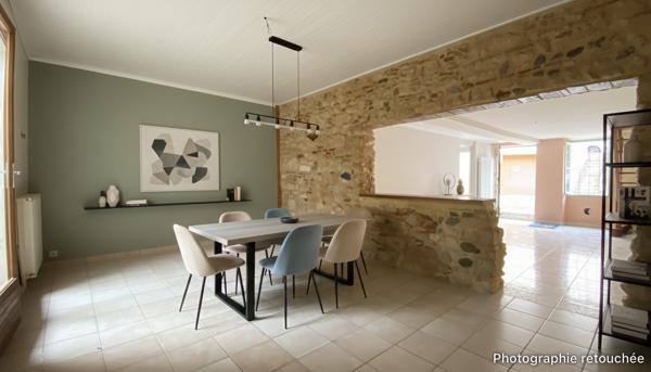 Exclusivité Maison de ville avec jardin ? 111 m² ? Centre de Montpon-Ménestérol
