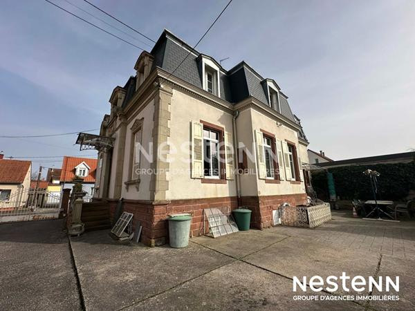 Demeure de caractère Belle Époque de 270 m² sur 14 ares à Haguenau