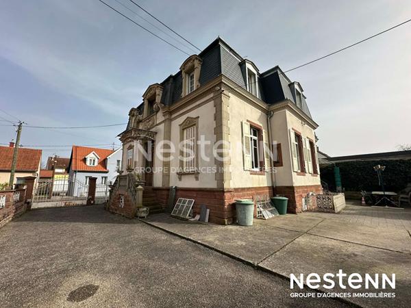 Demeure de caractère Belle Époque de 270 m² sur 14 ares à Haguenau