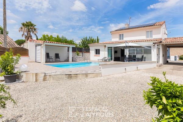 Maison familiale avec piscine à Grenade